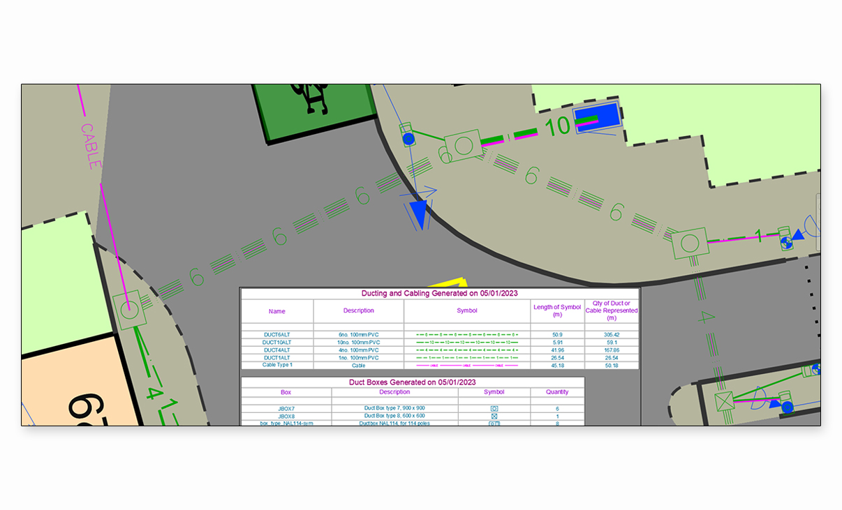 KeySIGNALS - Design ducting layouts